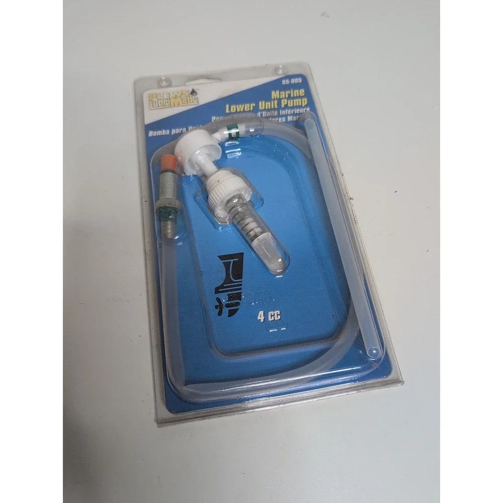 Plews & Edelmann LubriMatic 55-005 Marine Lower Unit Hand Pump for Standard Neck
